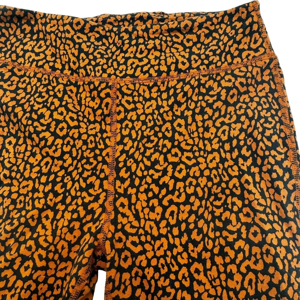 J. CREW‎ | Women's Medium Weekend High Rise Leopard Animal Print Leggings Yoga